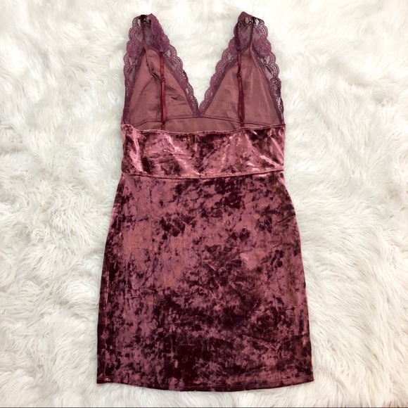 •Free People• Velvet NWOT Dress - Picture 4 of 8